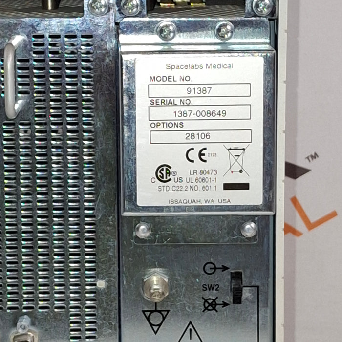 Spacelabs Healthcare Ultraview SL 91387 Patient Monitor