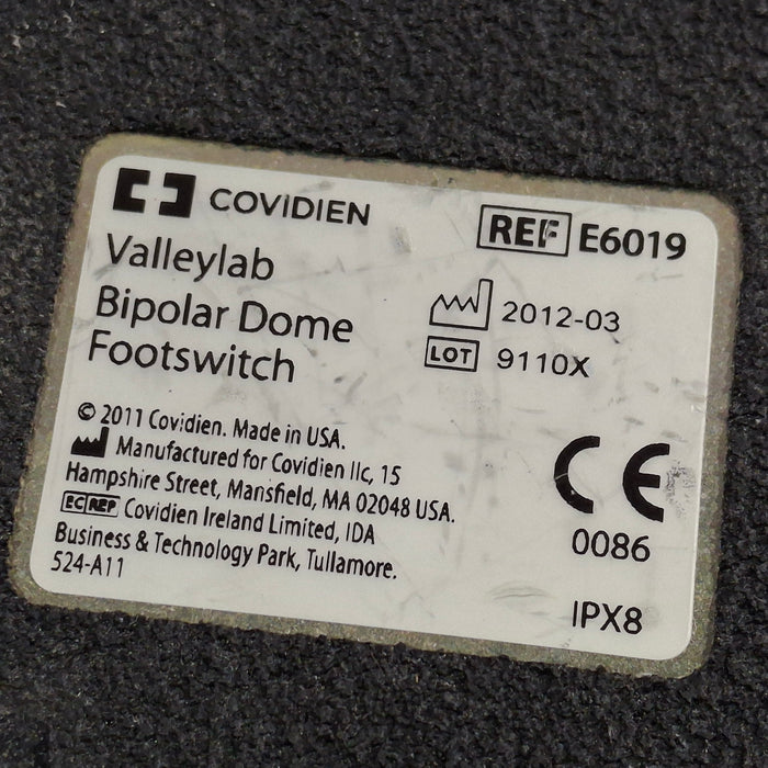 Valleylab E6019 Footswitch