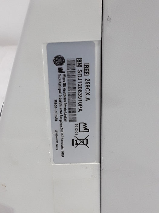 GE Healthcare Corometrics 250cx Series Model 259cx-a Fetal Monitor