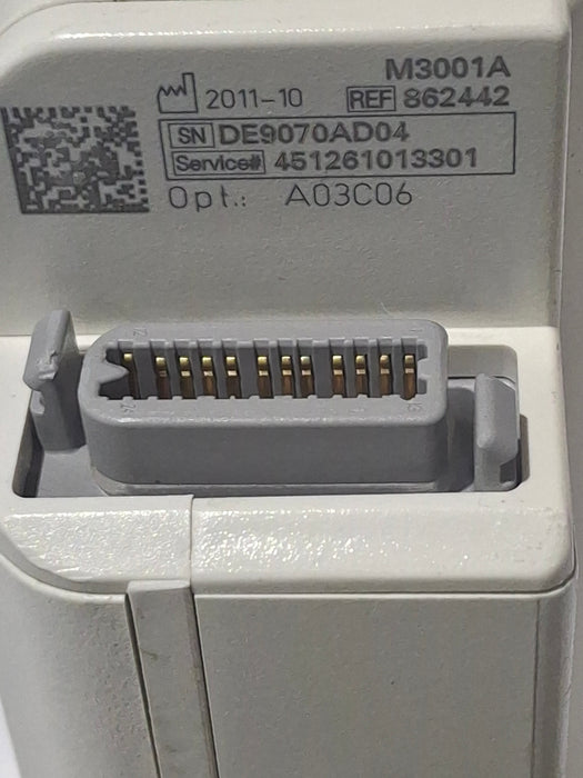 Philips M3001A-A03C06 Masimo SpO2, NIBP, ECG, Temp, IBP MMS Module