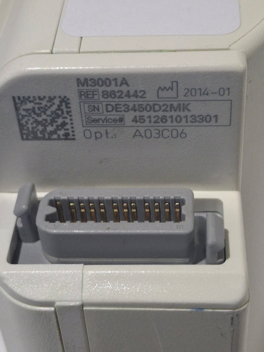 Philips M3001A-A03C06 Masimo SpO2, NIBP, ECG, Temp, IBP MMS Module