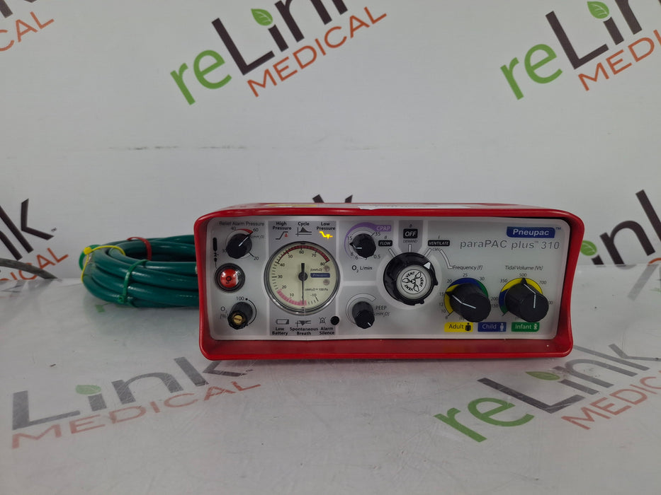 Smiths Medical Pneupac ParaPAC Plus 310 Ventilator
