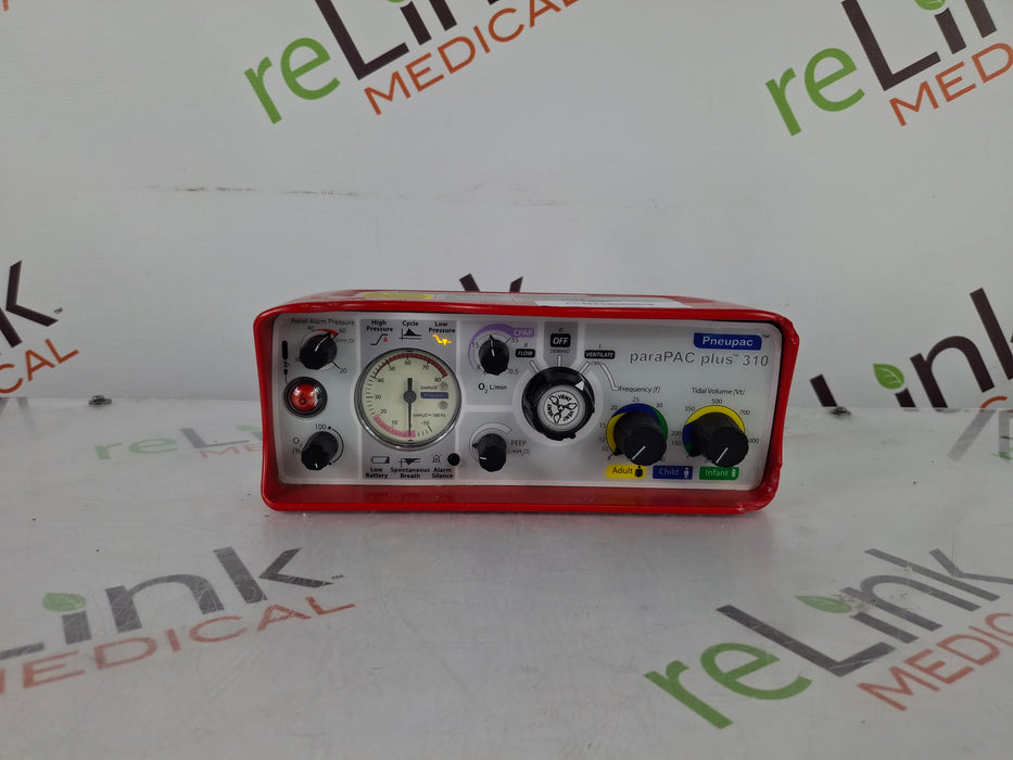 Smiths Medical Pneupac ParaPAC Plus 310 Ventilator