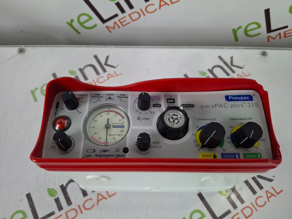 Smiths Medical Pneupac ParaPAC Plus 310 Ventilator