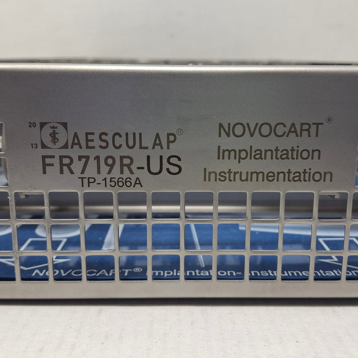Aesculap, Inc. FR719R-US NOVOCART Implantation Instrumentation Tray