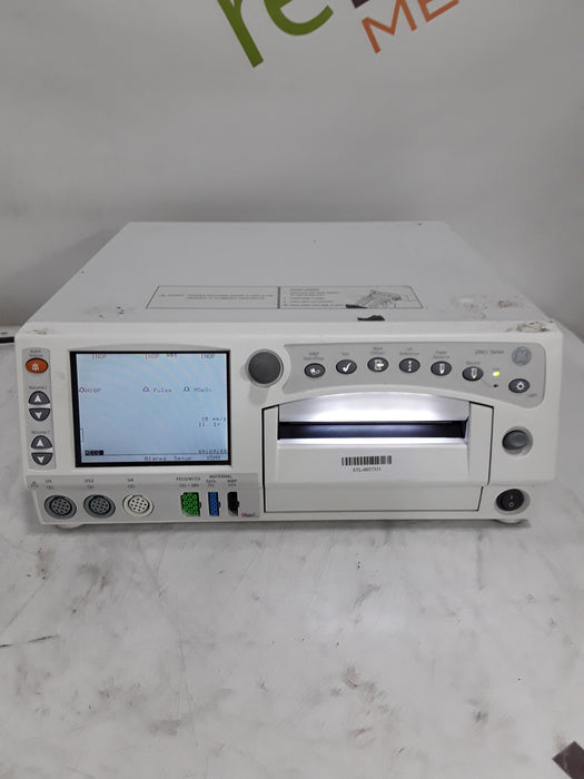 GE Healthcare Corometrics 250cx Series Model 259cx-a Fetal Monitor