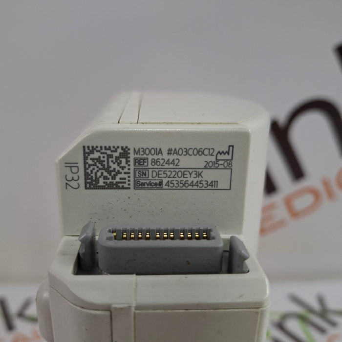 Philips M3001A-A03C06C12 Masimo SpO2, NIBP, 12 lead ECG, Temp, IBP MMS Module