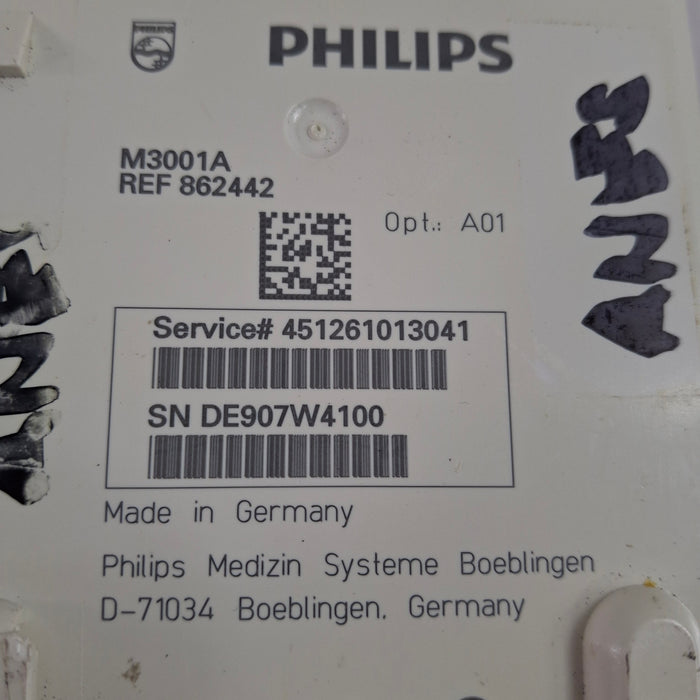 Philips M3001A-A01 Fast SpO2, NIBP, ECG MMS Module