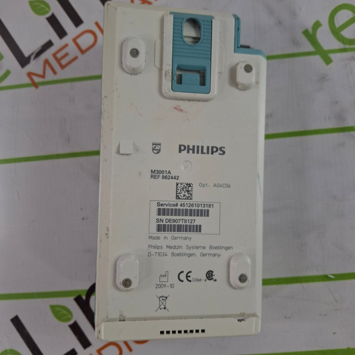 Philips M3001A-A04C06 OxiMax SpO2, NIBP, ECG, Temp, IBP MMS Module