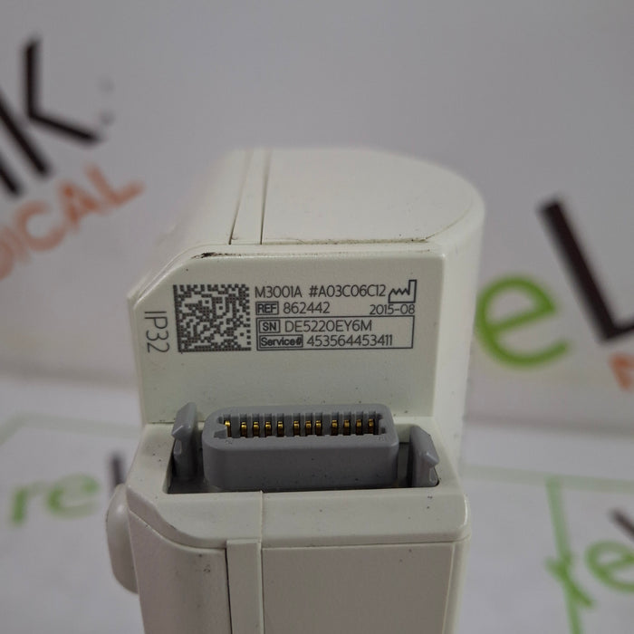 Philips M3001A-A03C06C12 Masimo SpO2, NIBP, 12 lead ECG, Temp, IBP MMS Module