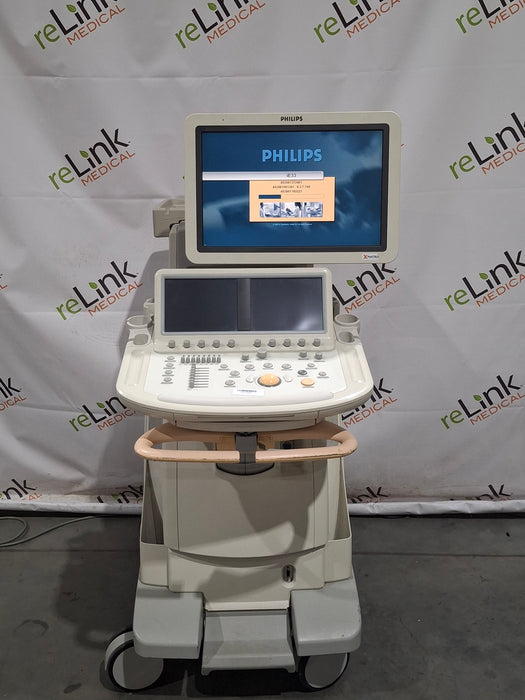 Philips IE33 F-G Cart Ultrasound