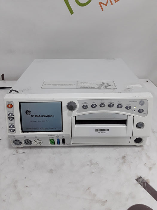GE Healthcare Corometrics 250cx Series Model 259cx-a Fetal Monitor