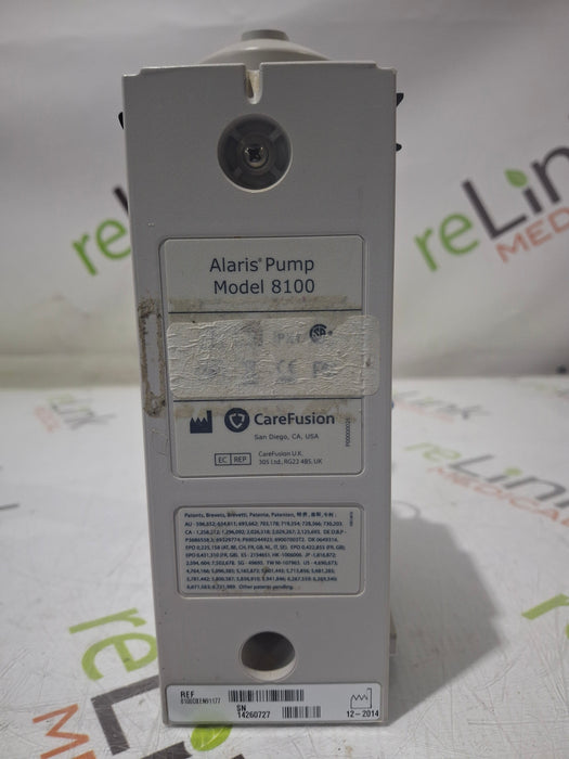 CareFusion Alaris 8100 LVP Infusion Pump Module