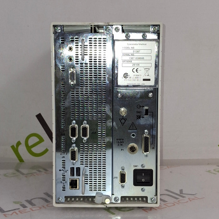 Spacelabs Healthcare Ultraview SL 91387 Patient Monitor