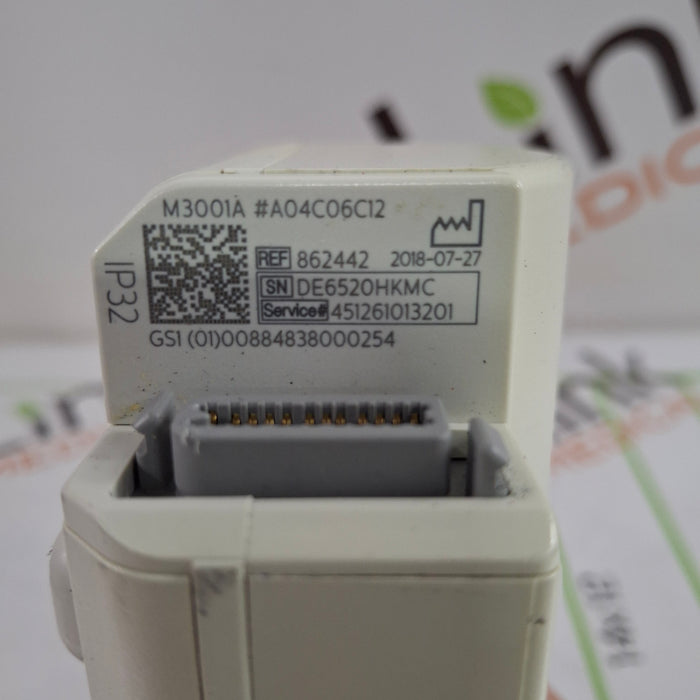 Philips M3001A-A04C06C12 OxiMax SpO2, NIBP, 12 Lead ECG, Temp, IBP MMS Module