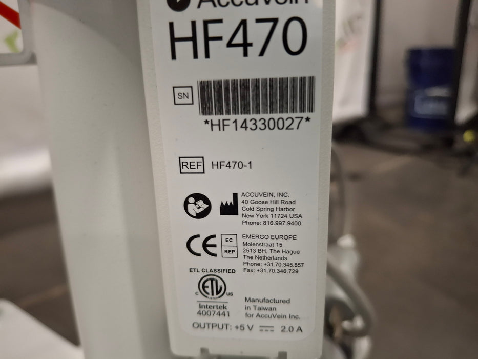 AccuVein HF470 Veinfinder Stand