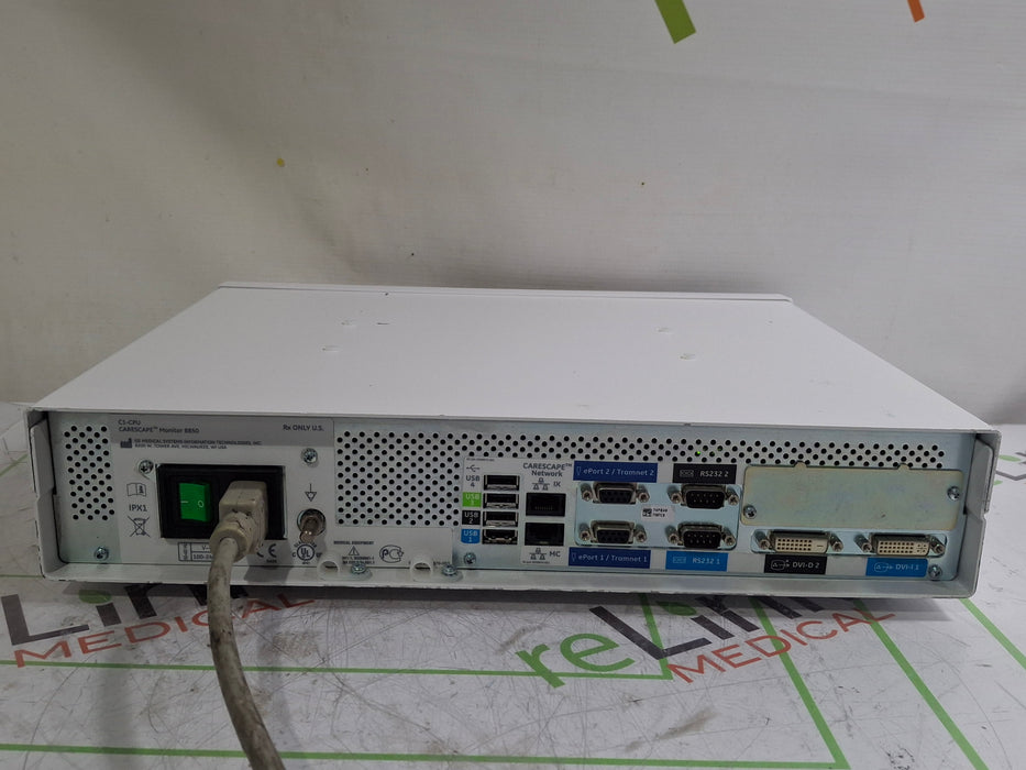 GE Healthcare Carescape B850 CPU Unit