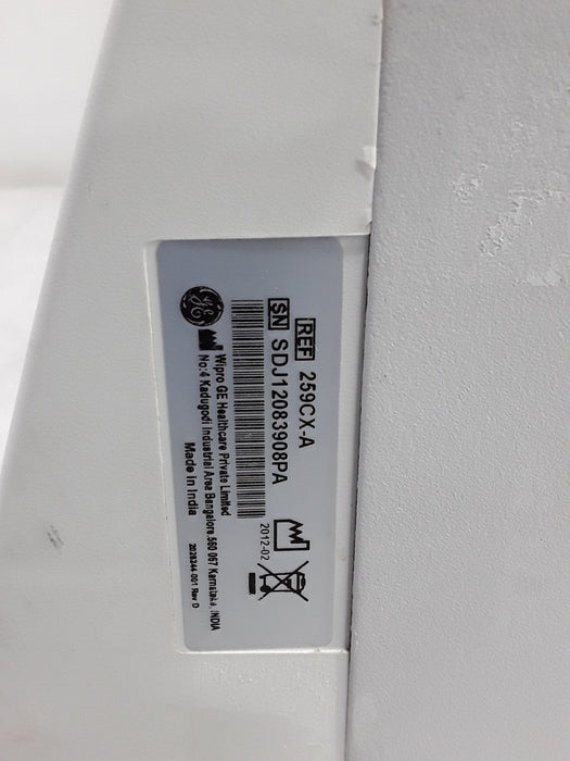 GE Healthcare Corometrics 250cx Series Model 259cx-a Fetal Monitor
