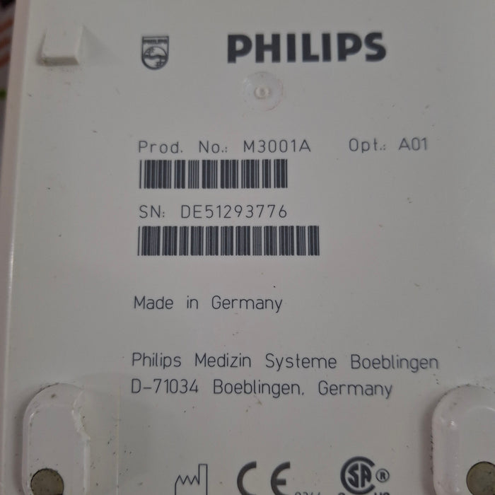 Philips M3001A-A01 Fast SpO2, NIBP, ECG MMS Module