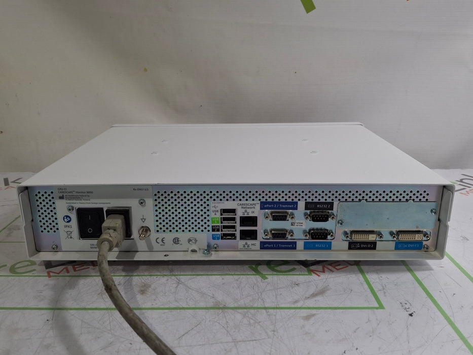 GE Healthcare Carescape B850 CPU Unit