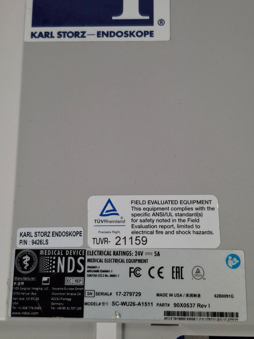 NDS Surgical Imaging SCWU26A1511 26" Medical Monitor