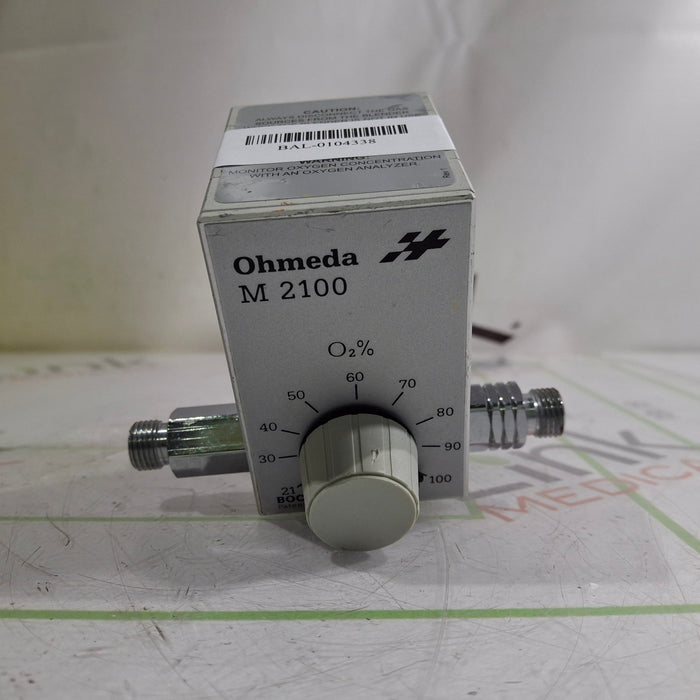 Ohmeda Medical M2100 High Flow Oxygen Blender