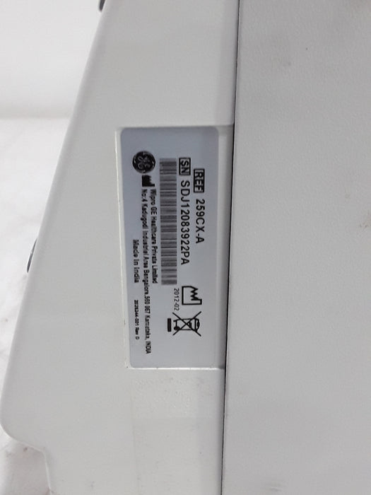 GE Healthcare Corometrics 250cx Series Model 259cx-a Fetal Monitor