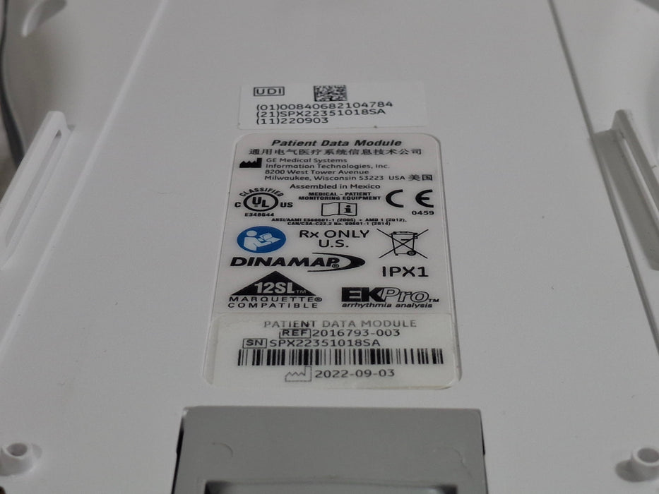GE Healthcare PDM Masimo Patient Data Module