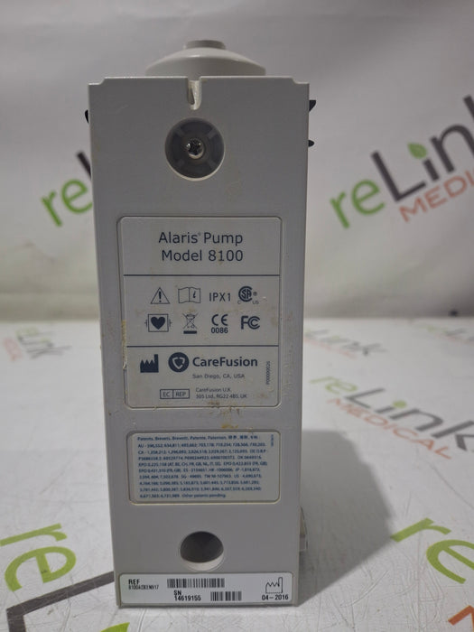 CareFusion Alaris 8100 LVP Infusion Pump Module