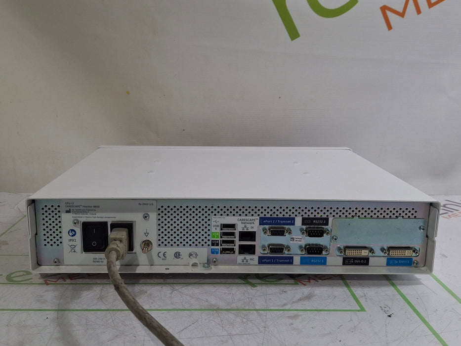 GE Healthcare Carescape B850 CPU Unit