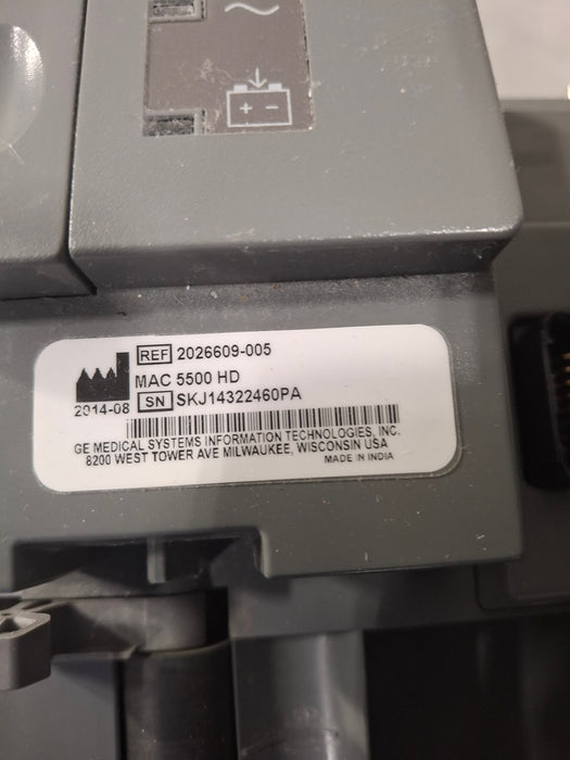 GE Healthcare MAC 5500 HD ECG without CAM Module