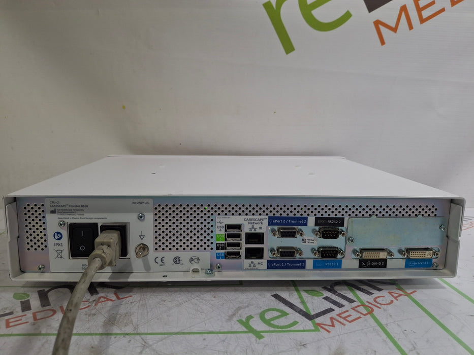GE Healthcare Carescape B850 CPU Unit
