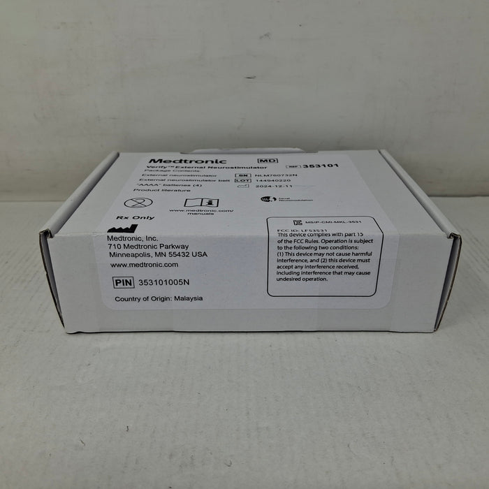 Medtronic 353101 Verify External Neurostimulator