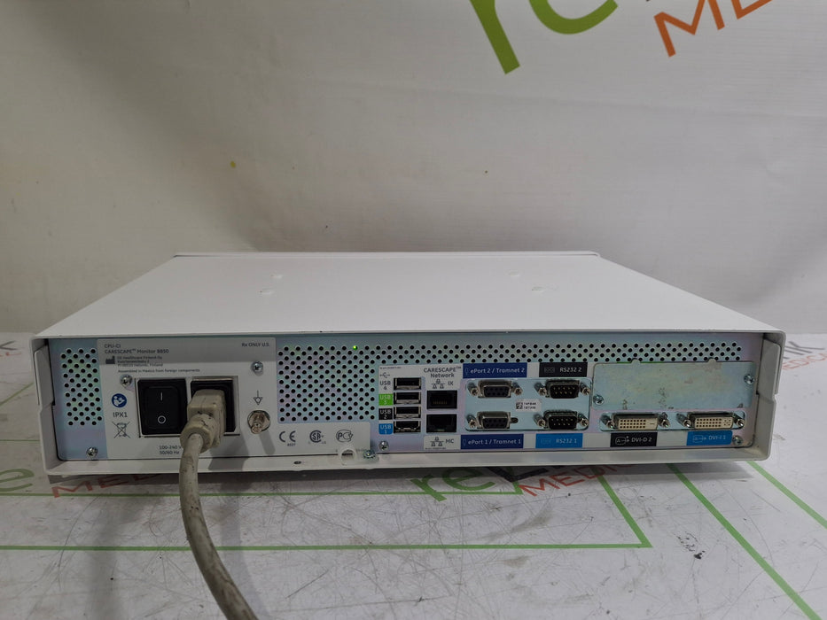 GE Healthcare Carescape B850 CPU Unit