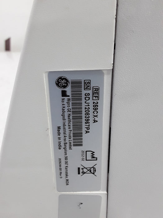 GE Healthcare Corometrics 250cx Series Model 259cx-a Fetal Monitor