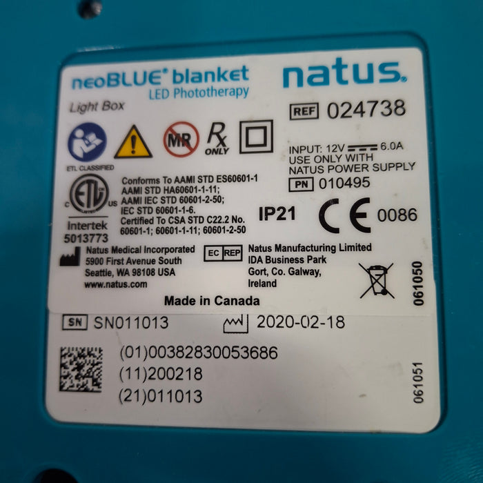 Natus NeoBlue Blanket LED Phototherapy System