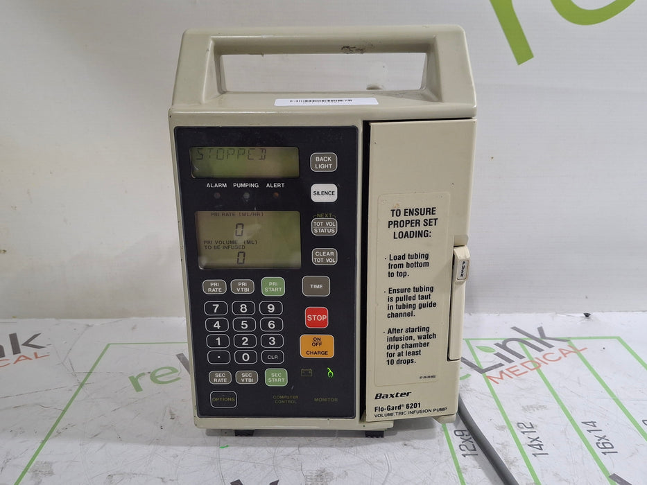 Baxter Flo-Gard 6201 Infusion Pump