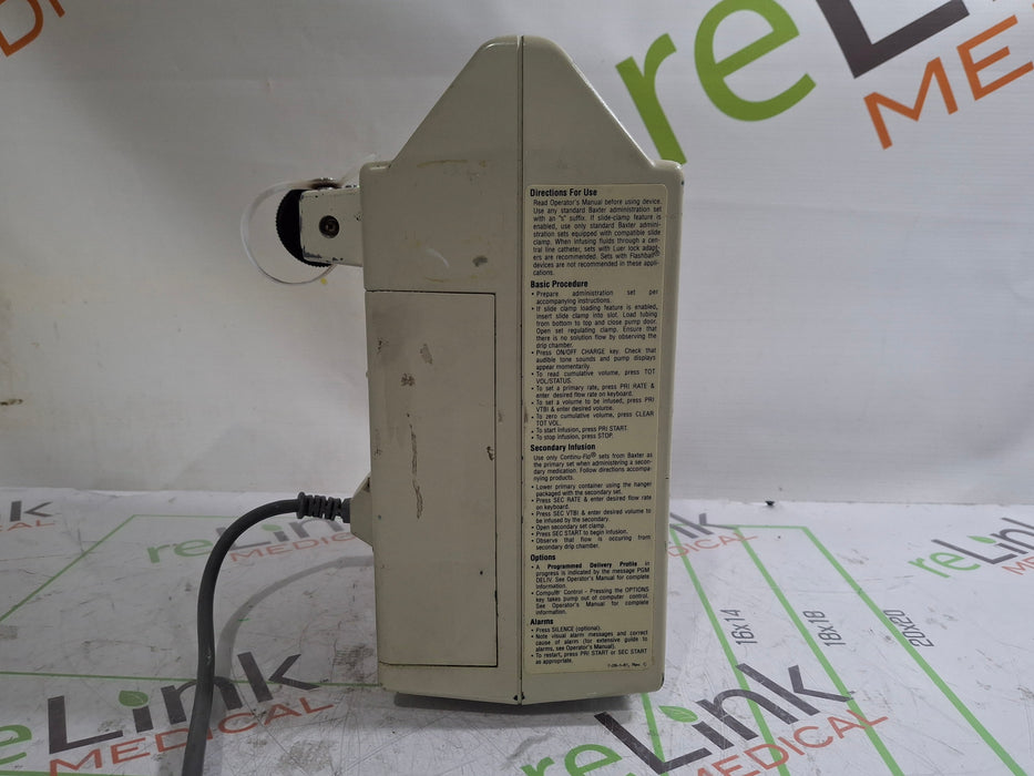 Baxter Flo-Gard 6201 Infusion Pump