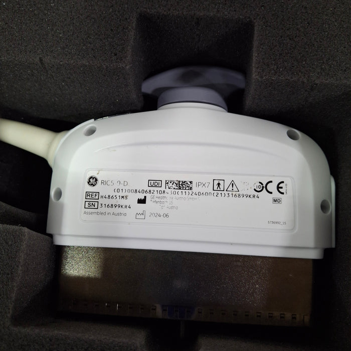 GE Healthcare RIC5-9-D Micro Convex Transducer