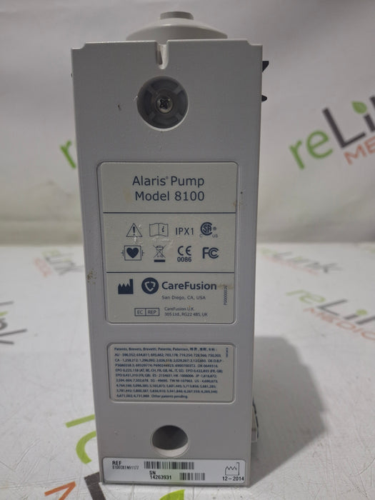 CareFusion Alaris 8100 LVP Infusion Pump Module