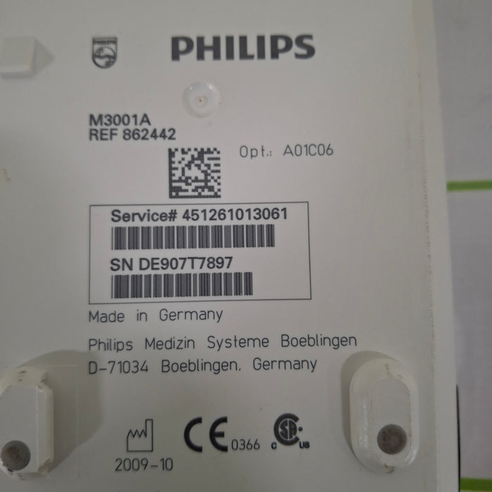 Philips M3001A-A01C06 Fast SpO2, NIBP, ECG, Temp, IBP MMS Module