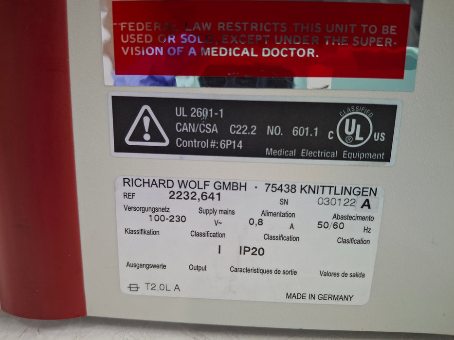 Richard Wolf 2232.641 Laparo CO2 PNEU Insufflator