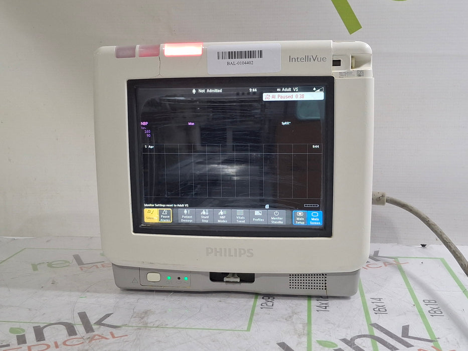 Philips IntelliVue MP5SC Fast SpO2, NIBP Spot Check Monitor