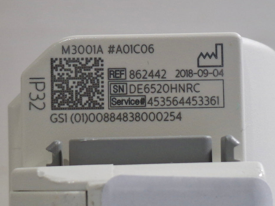 Philips M3001A-A01C06 Fast SpO2, NIBP, ECG, Temp, IBP MMS Module