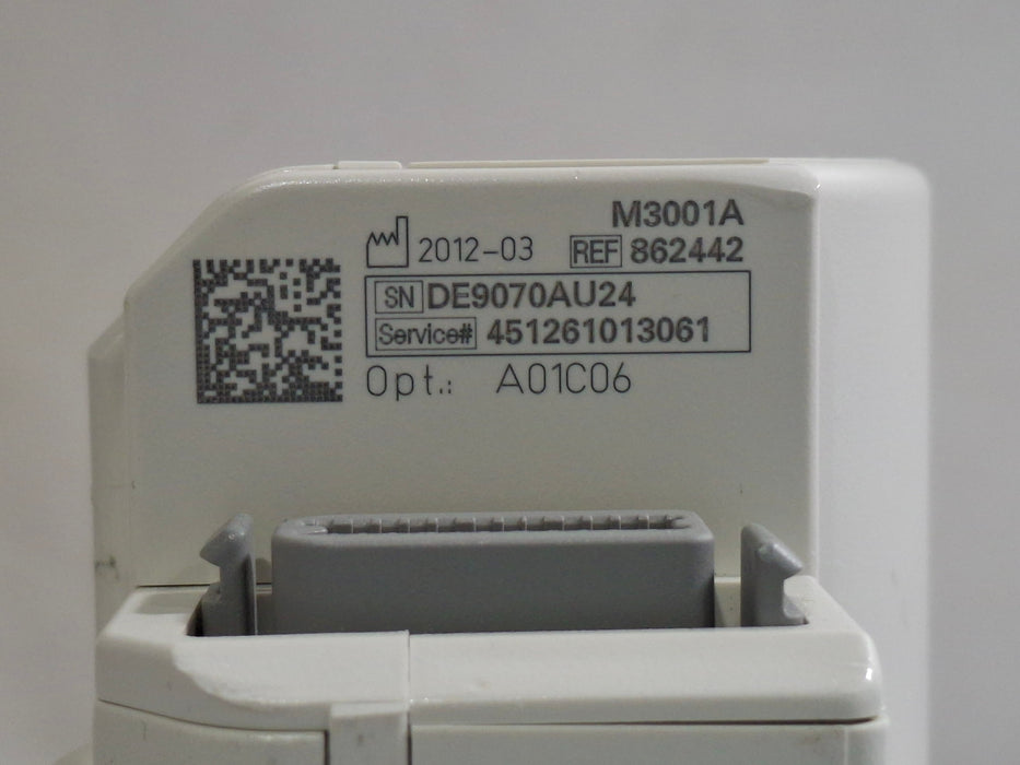 Philips M3001A-A01C06 Fast SpO2, NIBP, ECG, Temp, IBP MMS Module