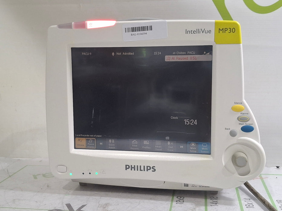 Philips IntelliVue MP30 Patient Monitor