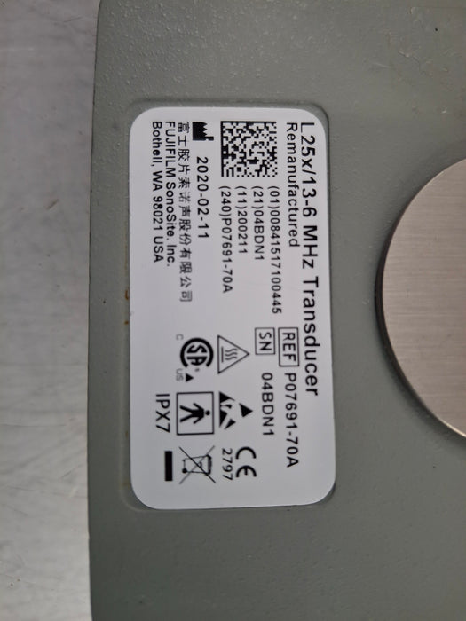 Sonosite L25x/13-6 Linear Transducer