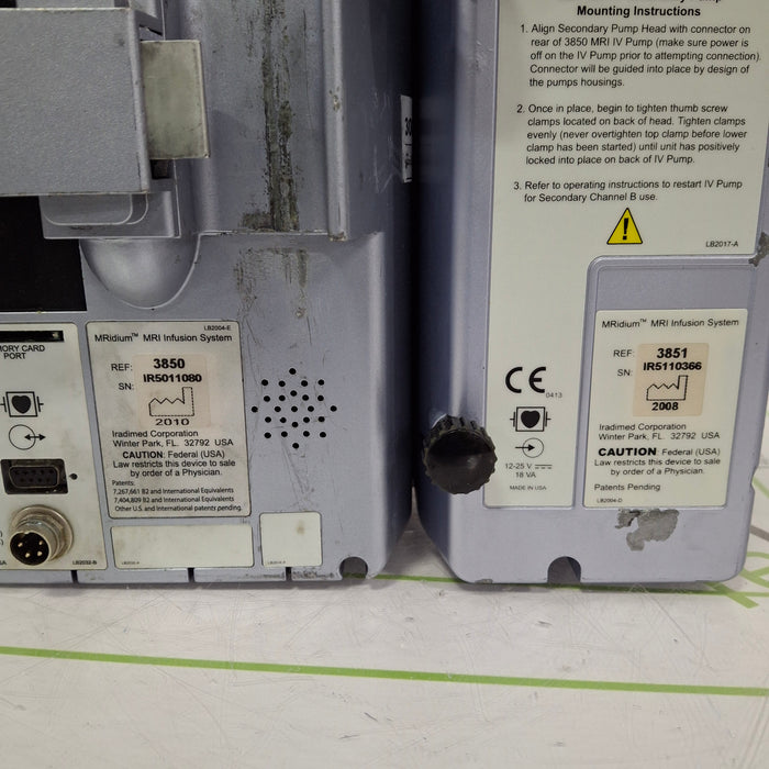 Iradimed MRidium 3850 w/ 3851 MRI Infusion Pump