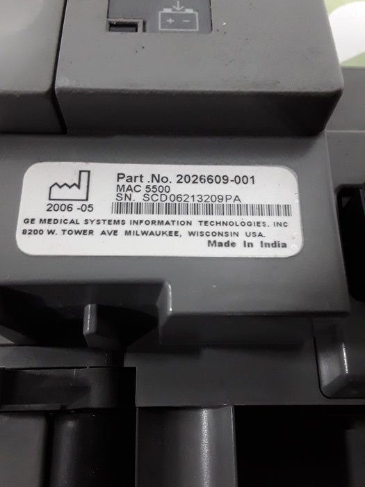 GE Healthcare MAC 5500 HD ECG with CAM Module