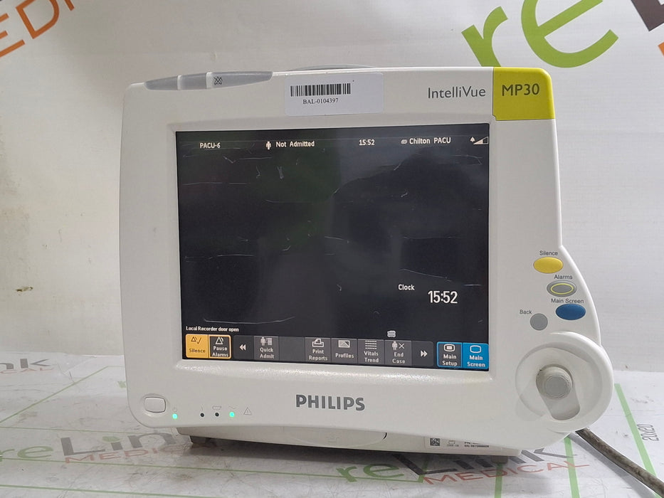 Philips IntelliVue MP30 Patient Monitor